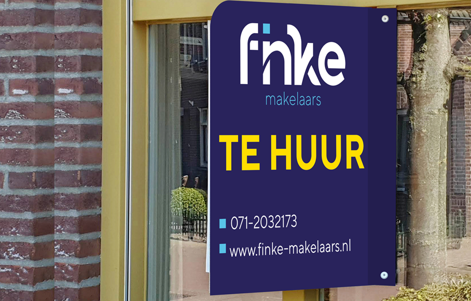 Finke makelaarsbord