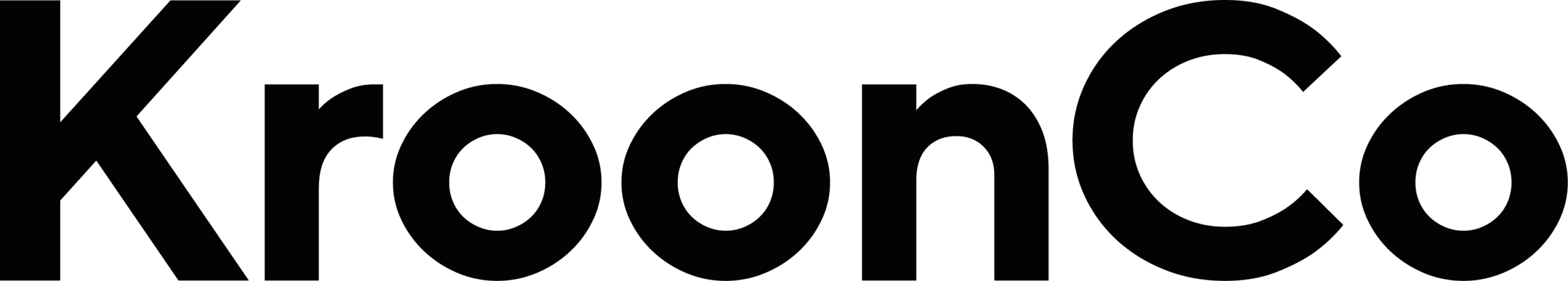 Logo KroonCo Zwart